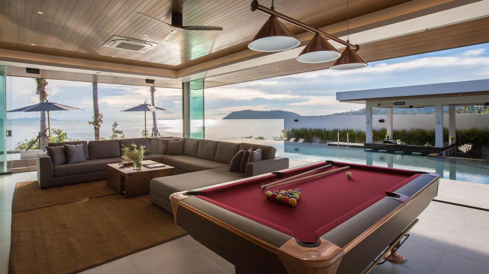 Exclusive Sea Renity A Beachfront Villa Retreat Sleeps 12 Adults And 6 Kids Laem Sor Zewnętrze zdjęcie